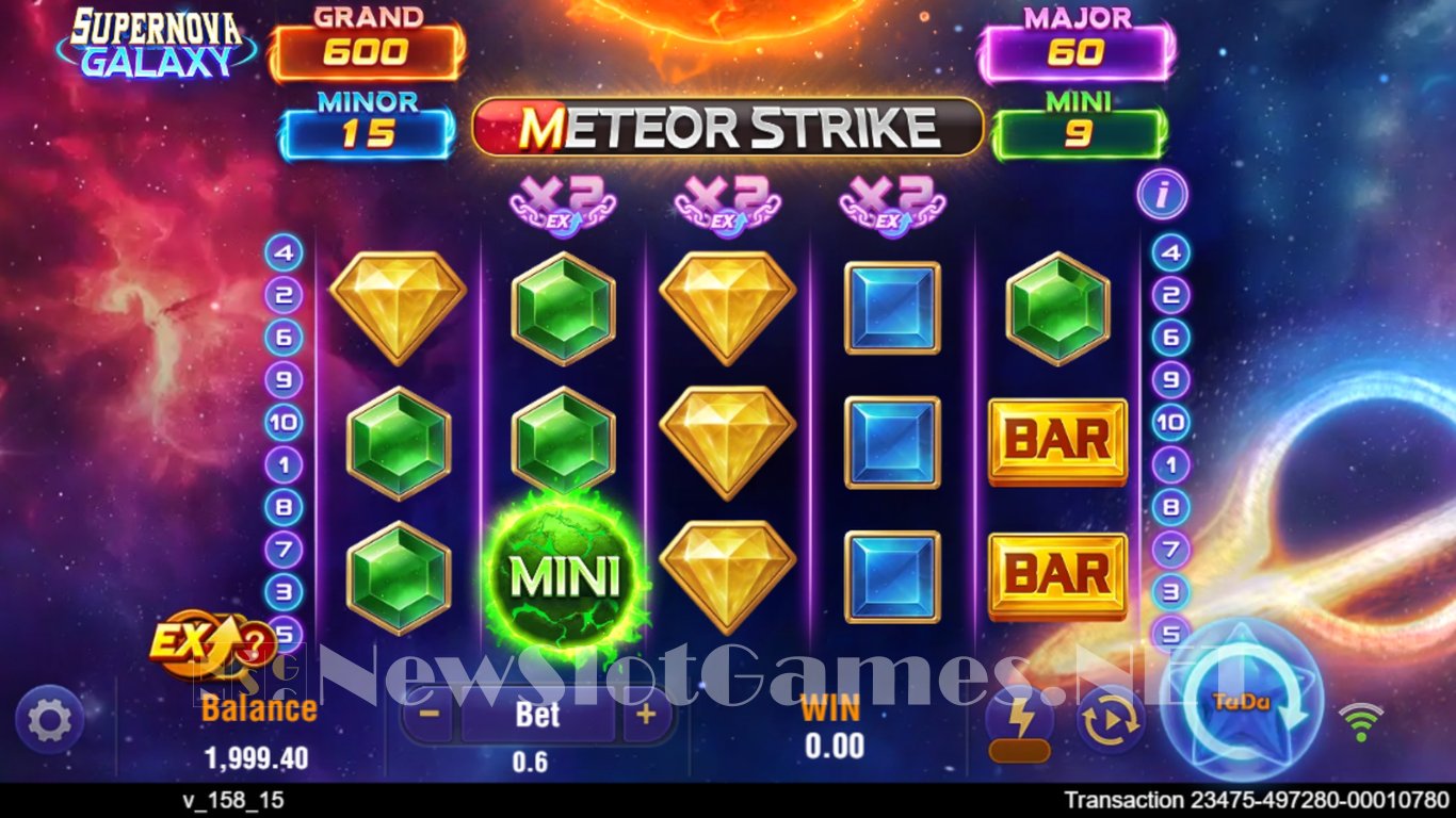 Supernova Galaxy Slot Demo Image