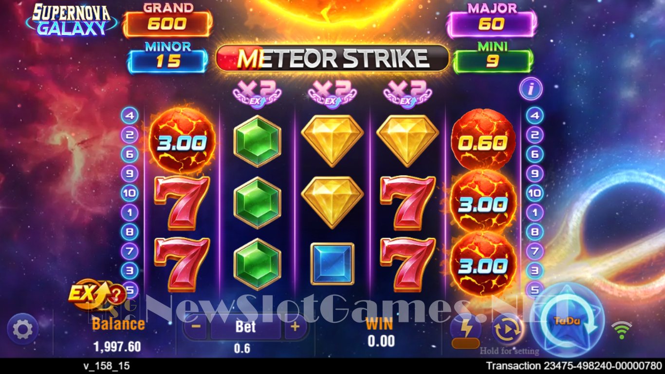 Supernova Galaxy Slot Slot Image in Demo - pic. 3