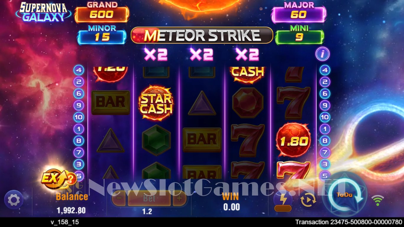 Supernova Galaxy Slot Slot Image in Demo - pic. 5
