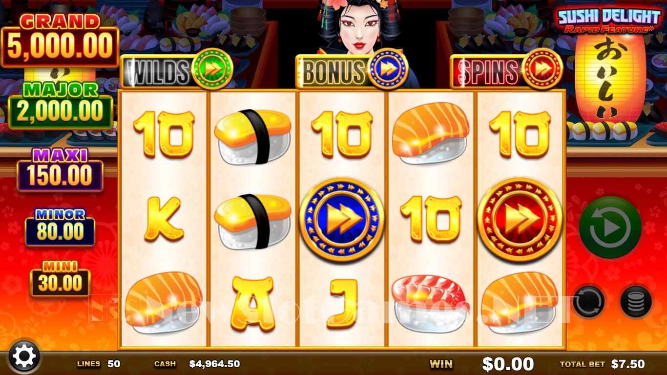 Sushi Delight Rapid Feature Slot Slot Image in Demo - pic. 3