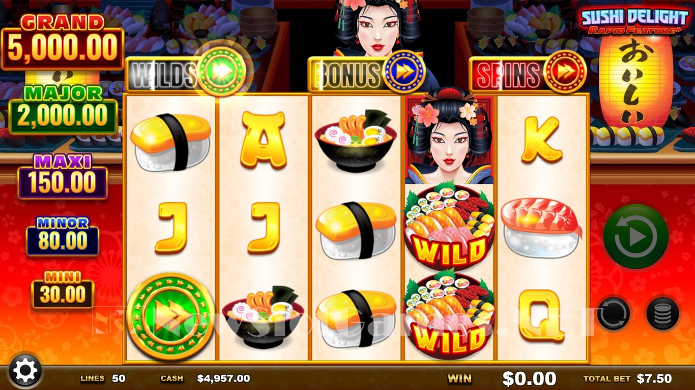 Sushi Delight Rapid Feature Slot Slot Image in Demo - pic. 4