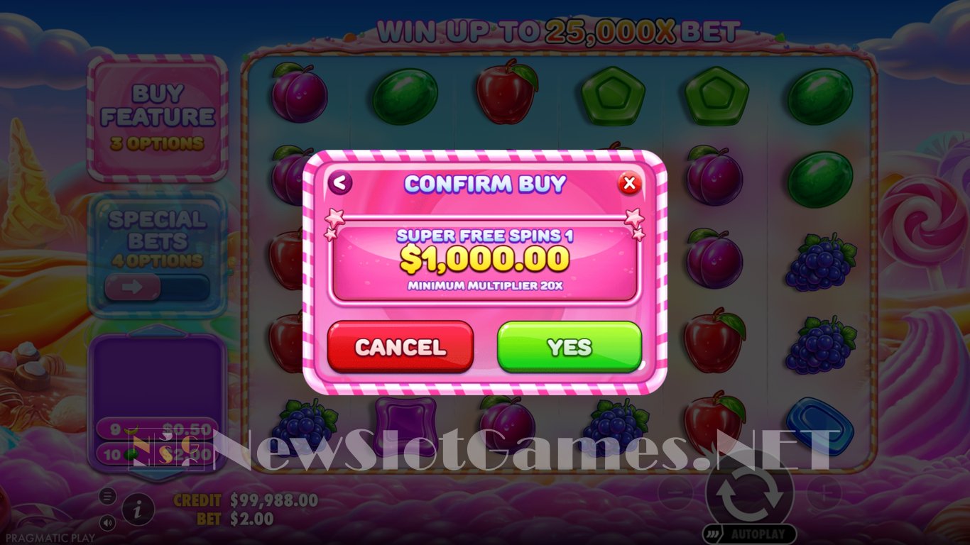 Sweet Bonanza 2500 Slot Slot Image in Demo - pic. 6