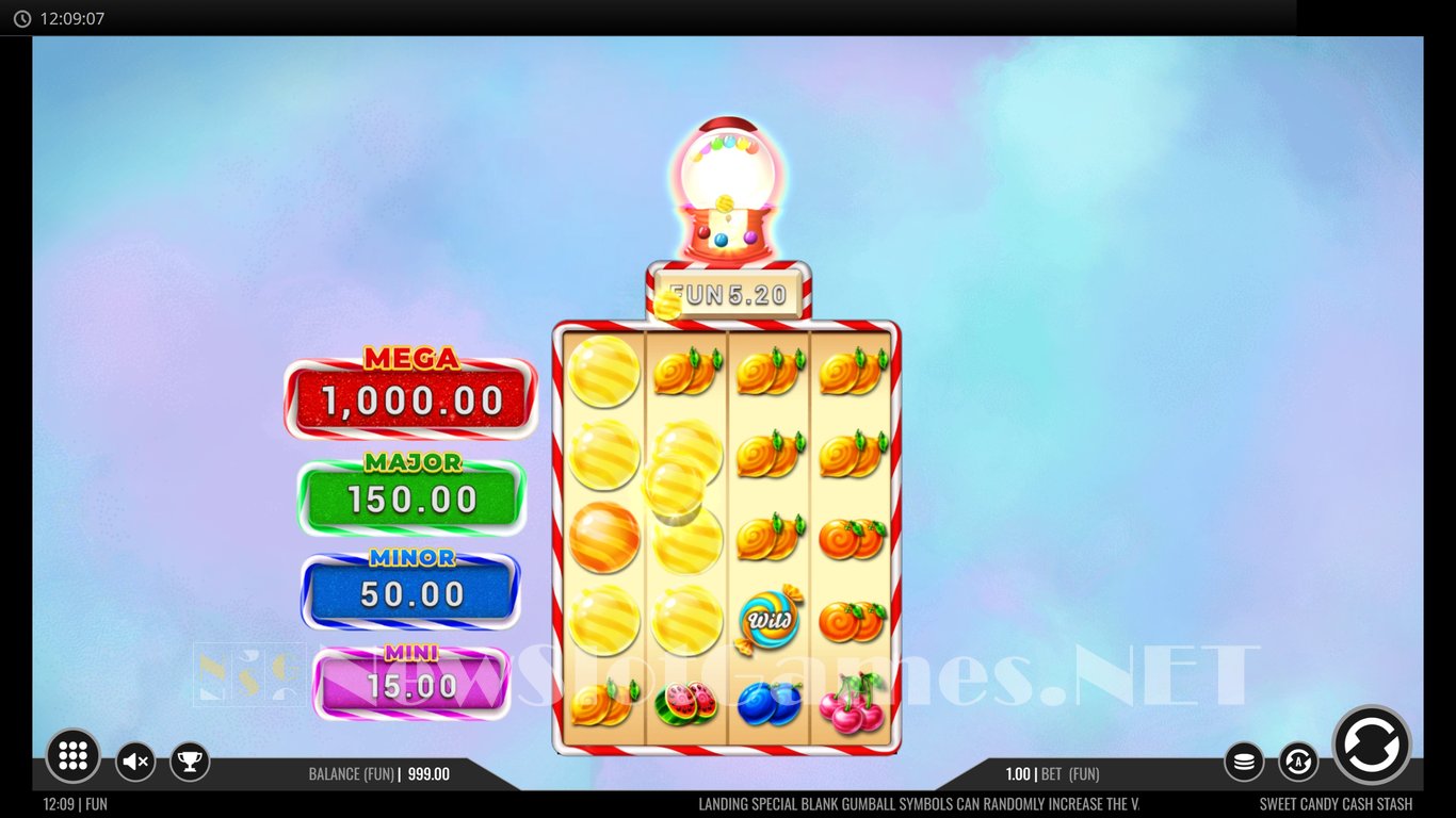 Sweet Candy Cash Stash Slot Demo Image
