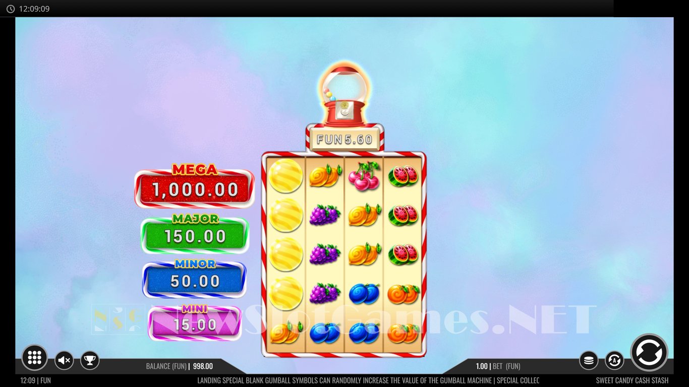 Sweet Candy Cash Stash Slot Slot Image in Demo - pic. 2