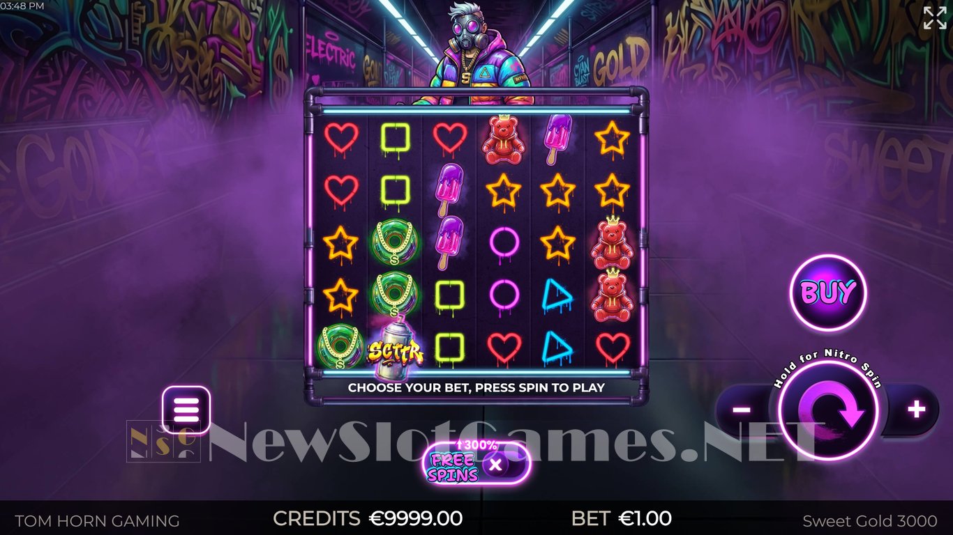 Sweet Gold 3000 Slot Demo Image