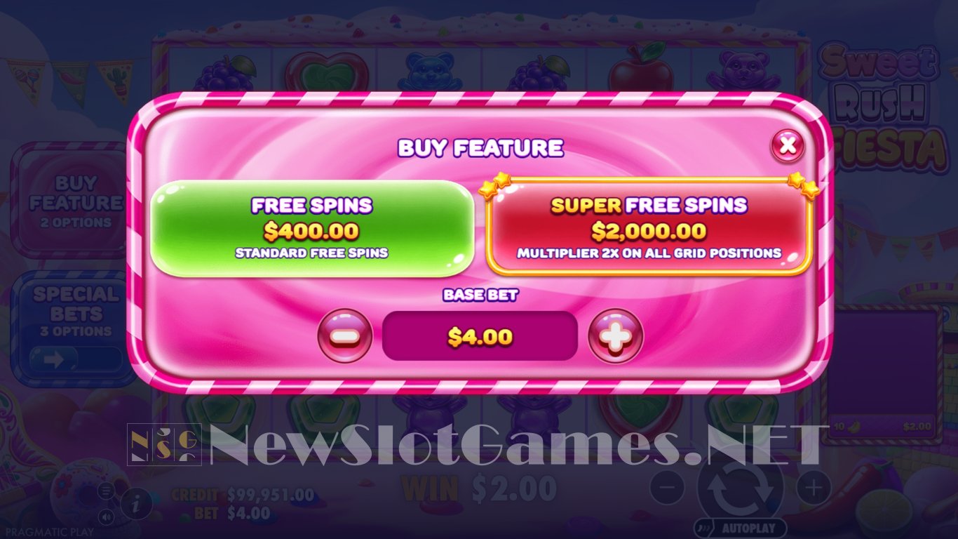Sweet Rush Fiesta Slot Slot Image in Demo - pic. 5