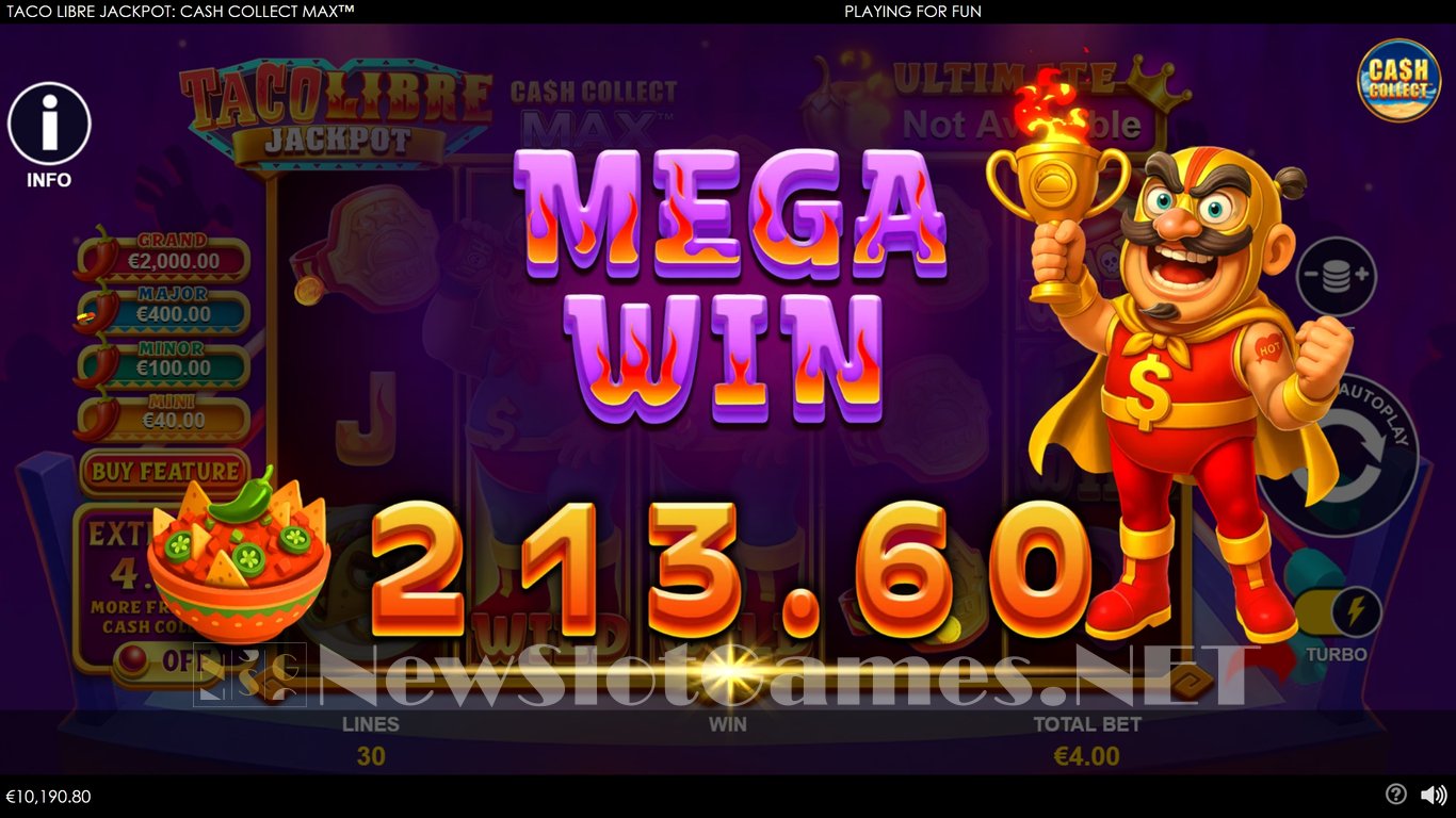 Taco Libre Jackpot Cash Collect Max Slot Slot Image in Demo - pic. 4