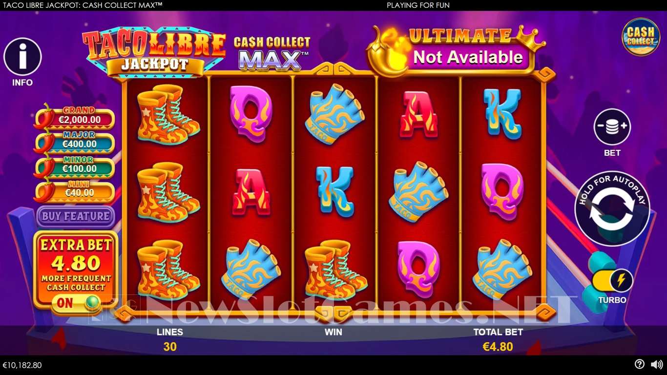 Taco Libre Jackpot Cash Collect Max Slot Slot Image in Demo - pic. 5