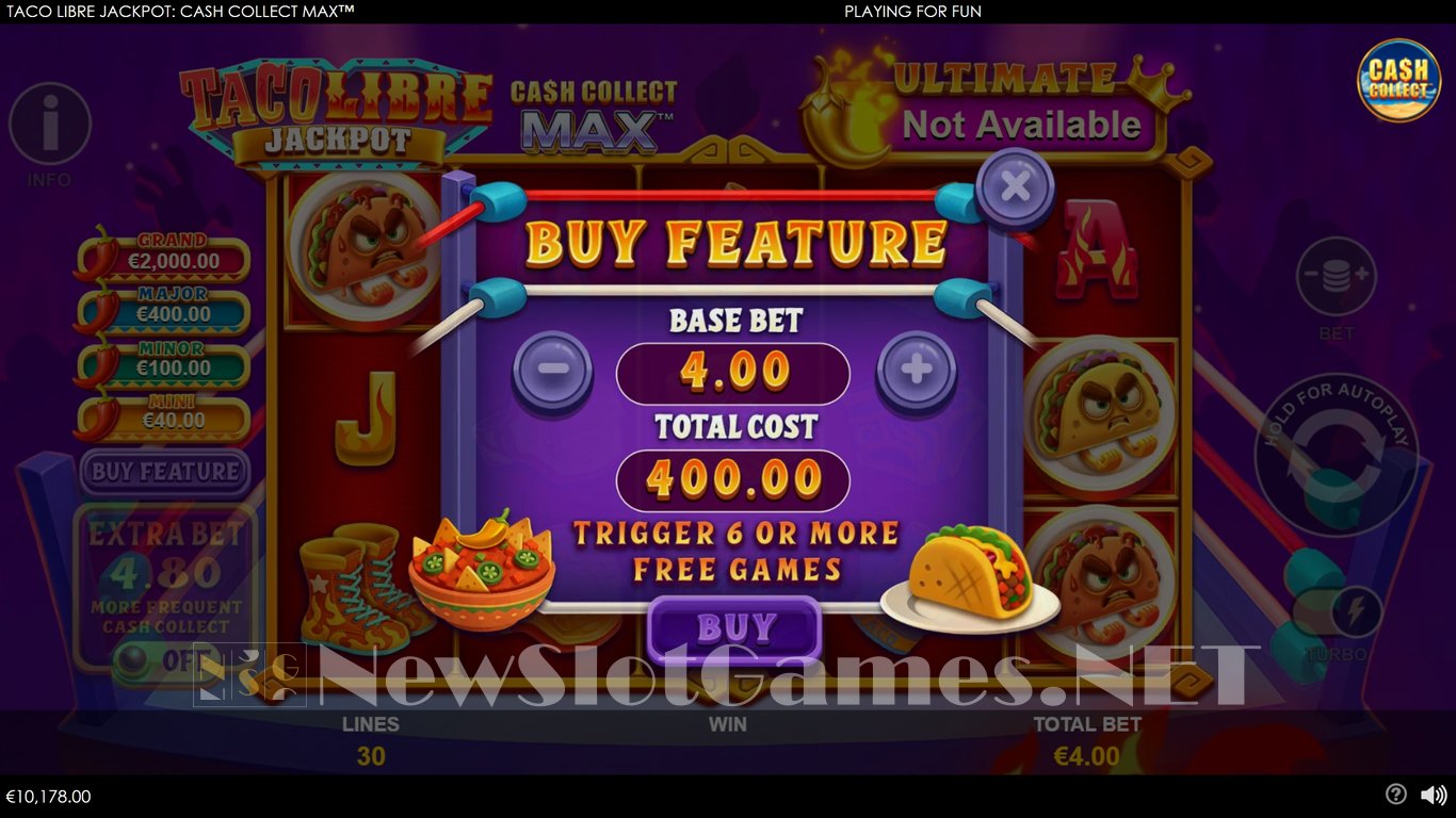 Taco Libre Jackpot Cash Collect Max Slot Slot Image in Demo - pic. 6