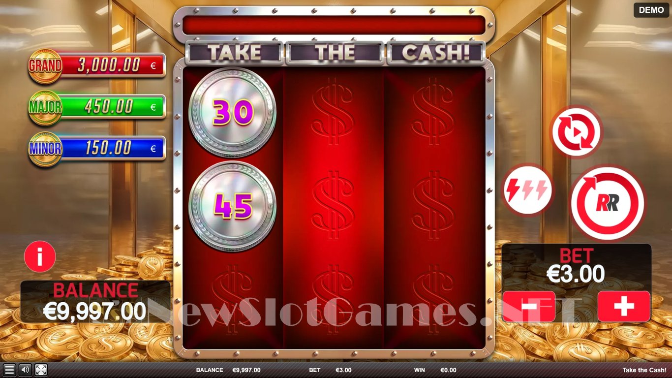 Take The Cash Slot Demo Image