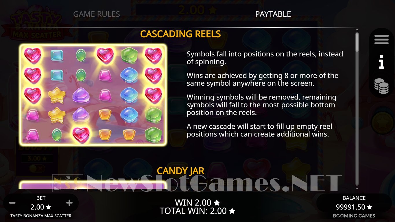 Tasty Bonanza Max Scatter Slot Slot Image in Demo - pic. 4