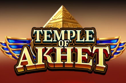 Temple of Akhet Slot Logo