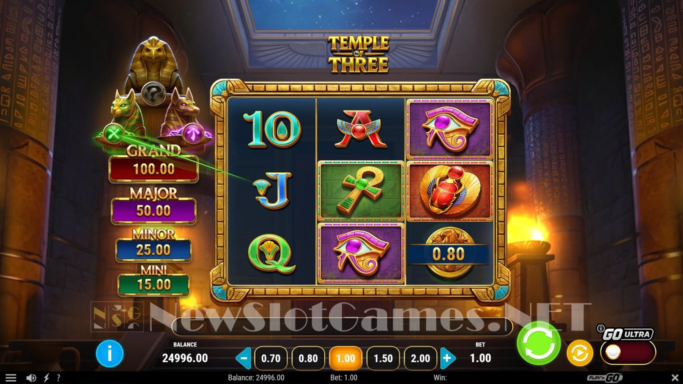 Temple of Three Slot Slot Image in Demo - pic. 2