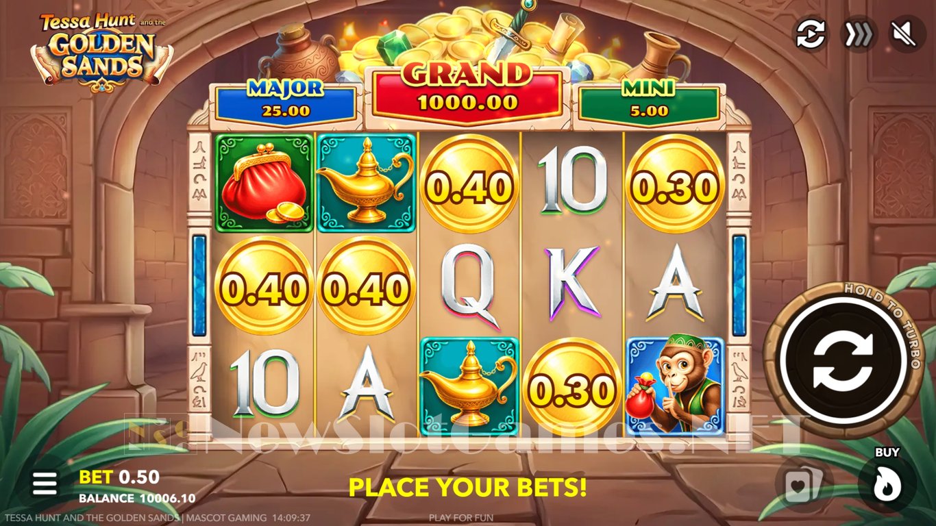 Tessa Hunt and the Golden Sands Slot Slot Image in Demo - pic. 2
