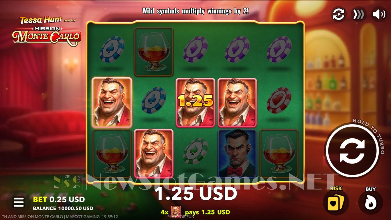 Tessa Hunt and the Mission Monte Carlo Slot Slot Image in Demo - pic. 3
