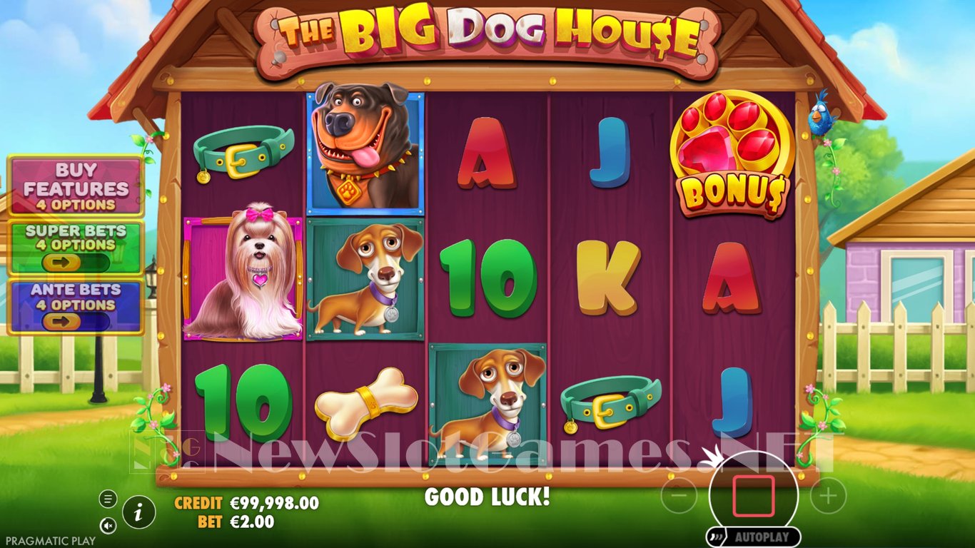 The Big Dog House Slot Demo Image