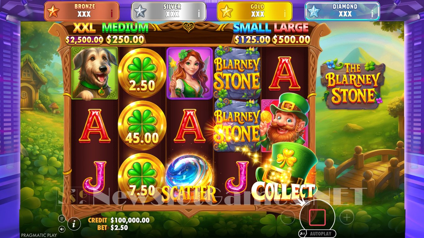 The Blarney Stone Jackpot Star Slot Slot Image in Demo - pic. 2