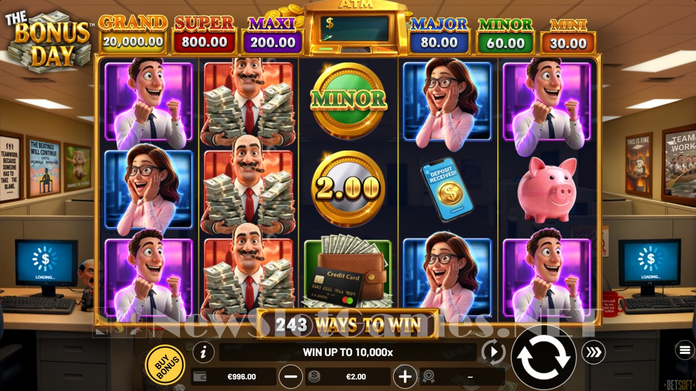 The Bonus Day Slot Demo Image