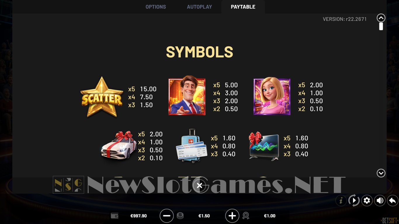 The Game Show Slot Slot Image in Demo - pic. 3