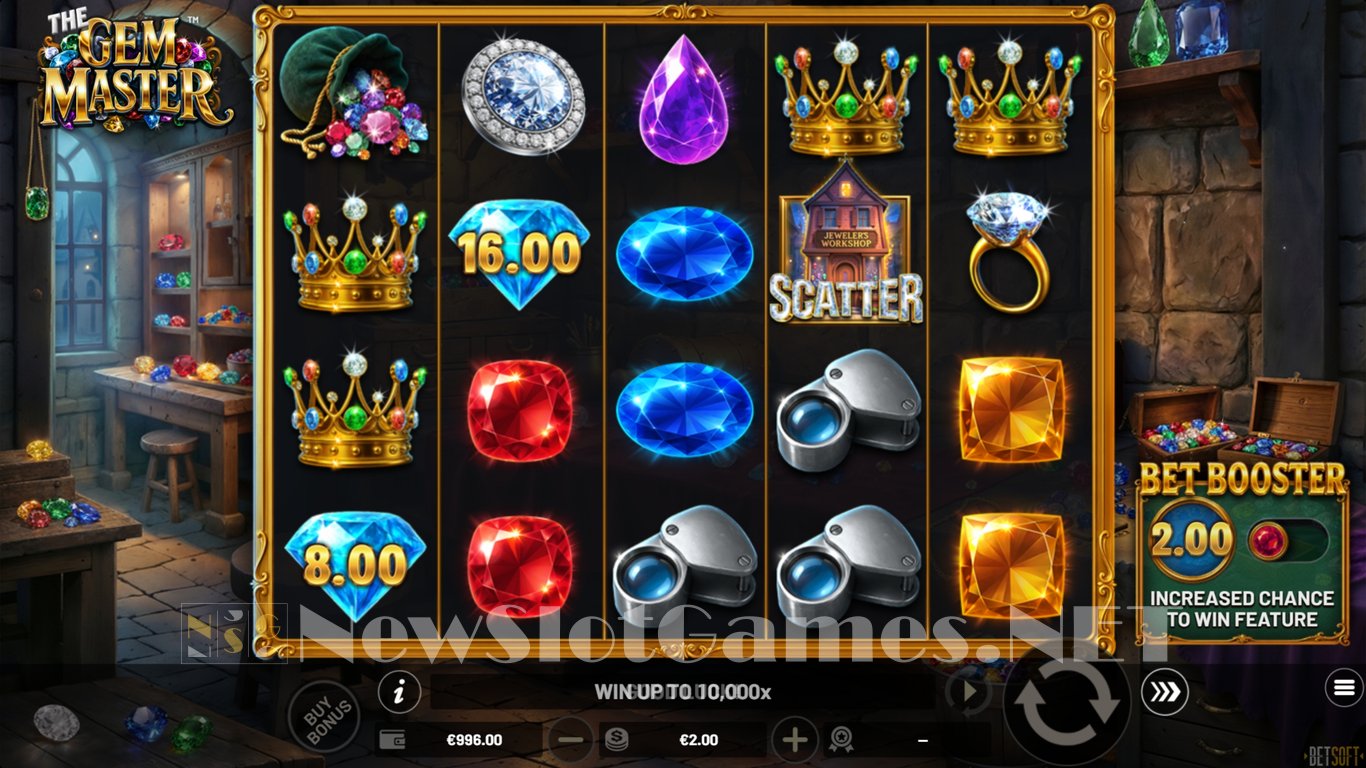 The Gem Master Slot Demo Image