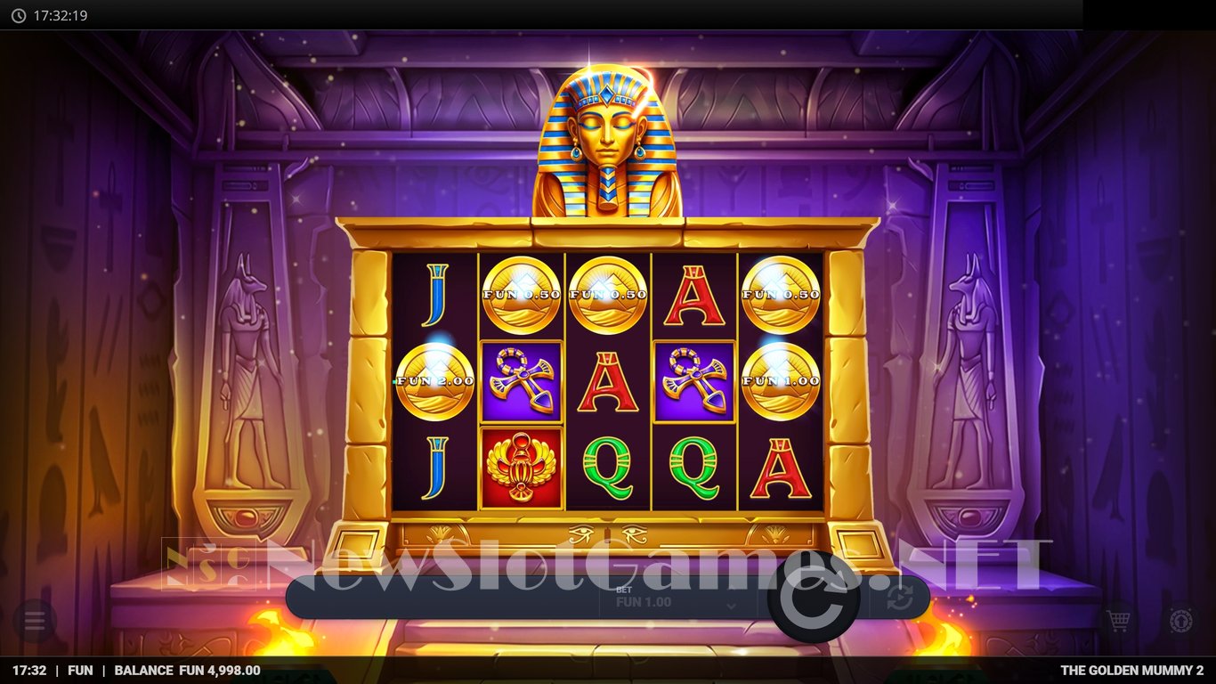 The Golden Mummy 2 Slot Demo Image