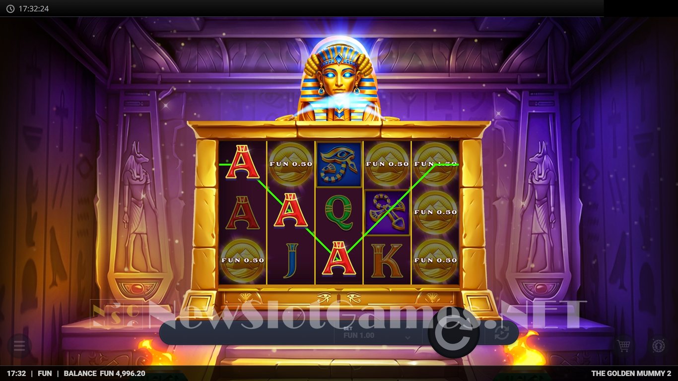 The Golden Mummy 2 Slot Slot Image in Demo - pic. 3