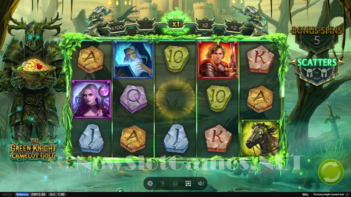 The Green Knight Camelot Gold Slot Slot Image in Demo - pic. 3