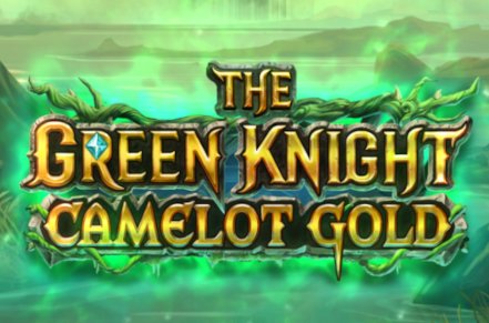 The Green Knight Camelot Gold Slot Logo