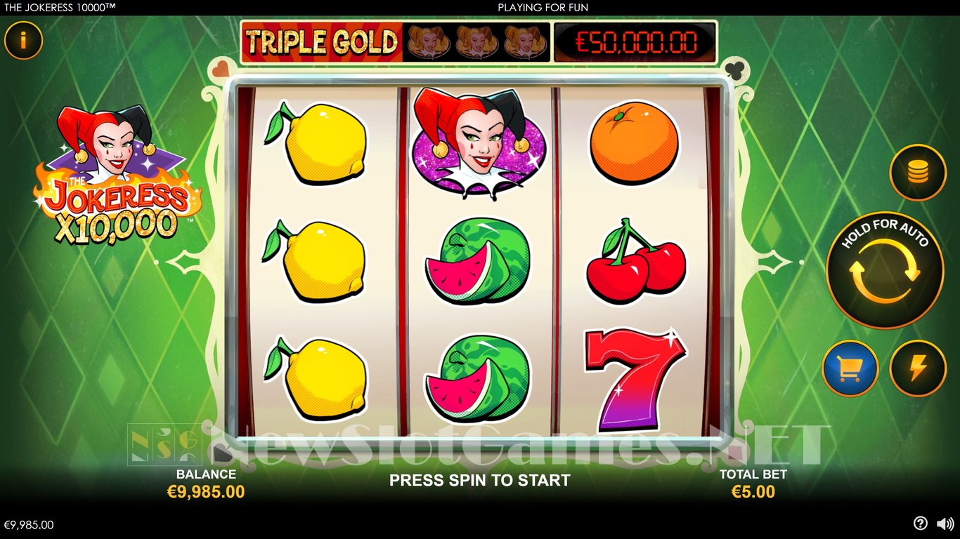The Jokeress 10000 Slot Slot Image in Demo - pic. 2