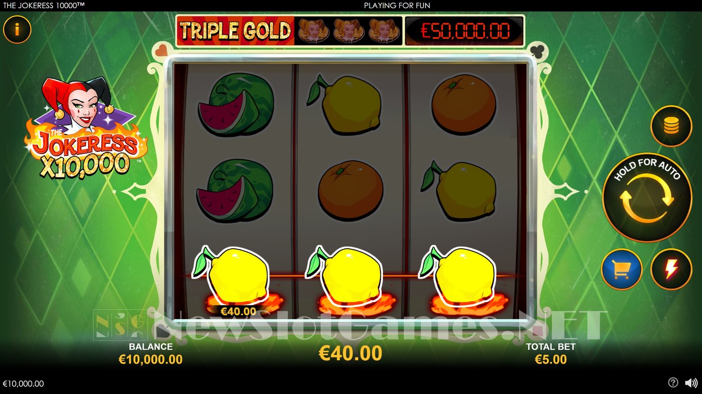 The Jokeress 10000 Slot Slot Image in Demo - pic. 4