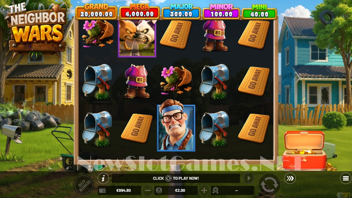 The Neighbor Wars Slot Slot Image in Demo - pic. 2