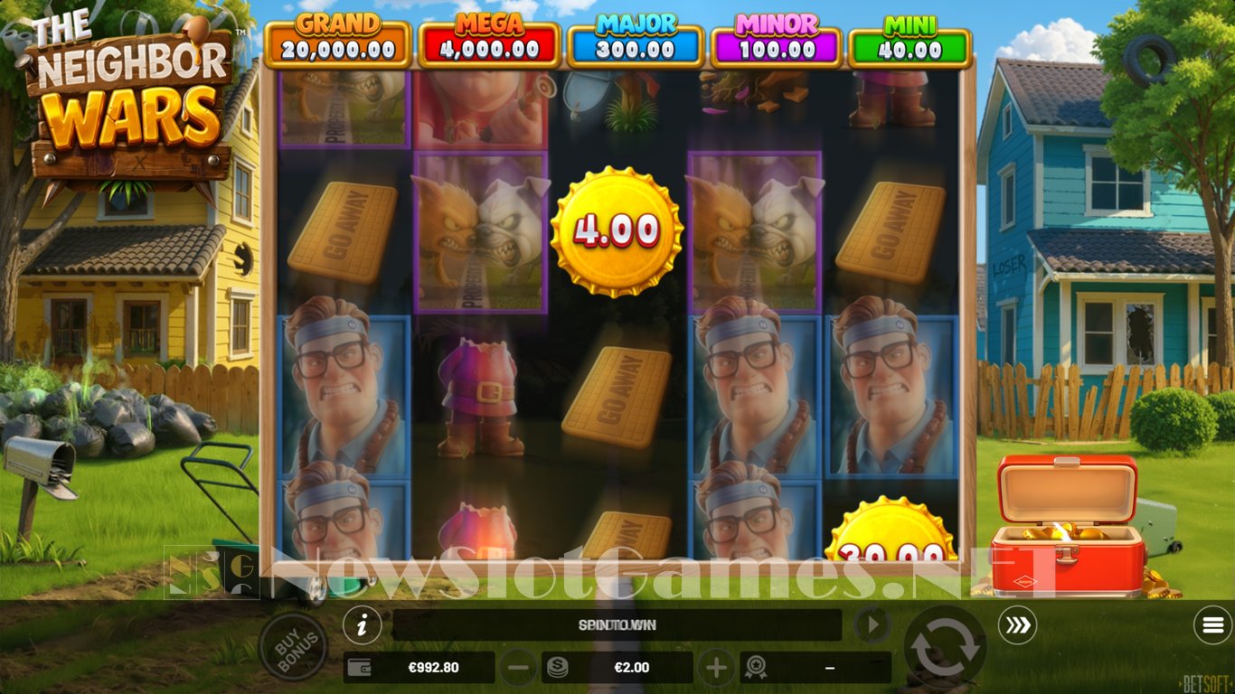 The Neighbor Wars Slot Slot Image in Demo - pic. 3