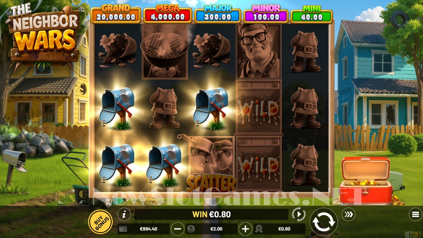 The Neighbor Wars Slot Slot Image in Demo - pic. 4