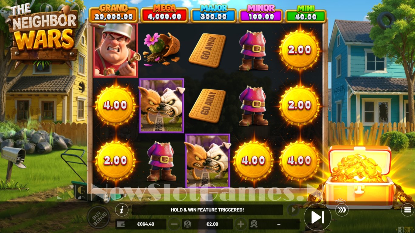 The Neighbor Wars Slot Slot Image in Demo - pic. 6