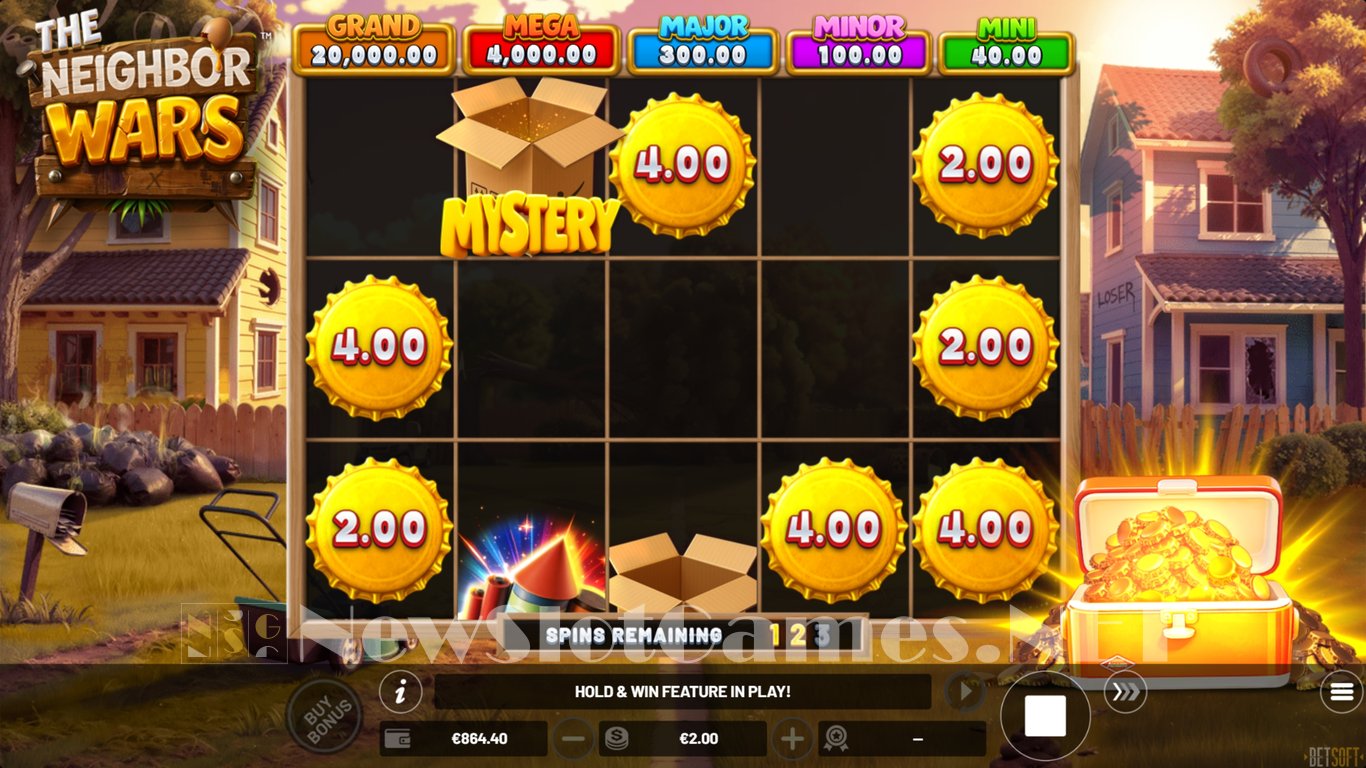 The Neighbor Wars Slot Slot Image in Demo - pic. 8