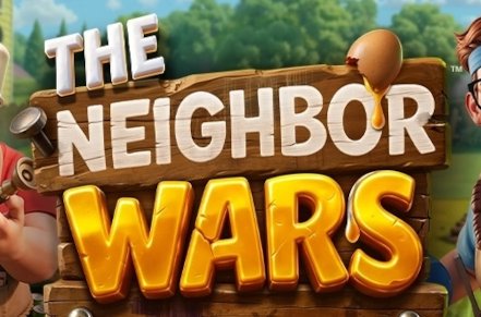 The Neighbor Wars Slot Logo