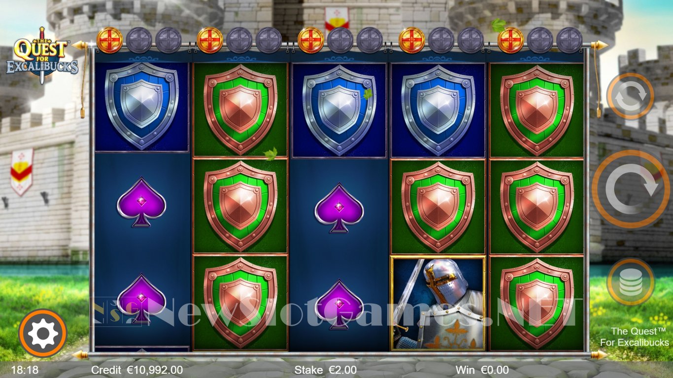 The Quest for Excalibucks Slot Slot Image in Demo - pic. 3