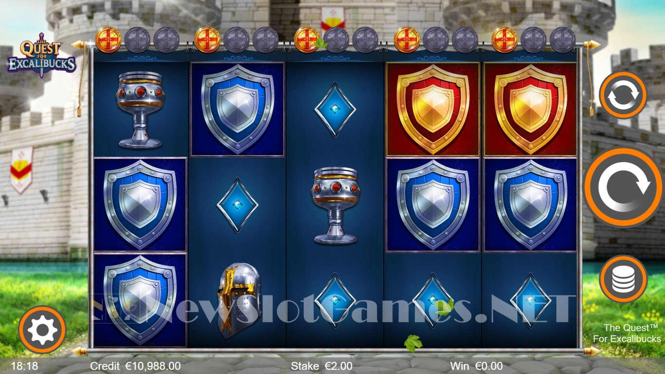 The Quest for Excalibucks Slot Slot Image in Demo - pic. 4