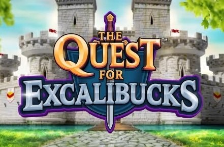 The Quest for Excalibucks Slot Logo