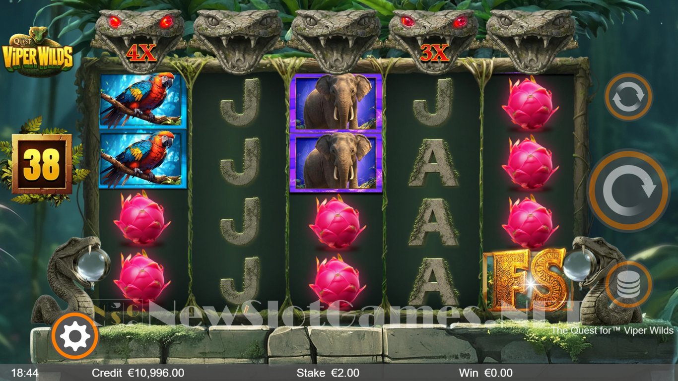 The Quest for Viper Wilds Slot Slot Image in Demo - pic. 2