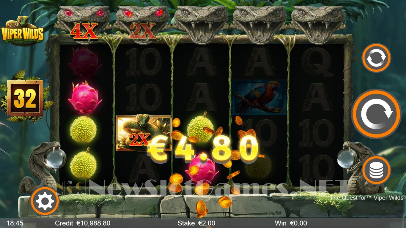 The Quest for Viper Wilds Slot Slot Image in Demo - pic. 3