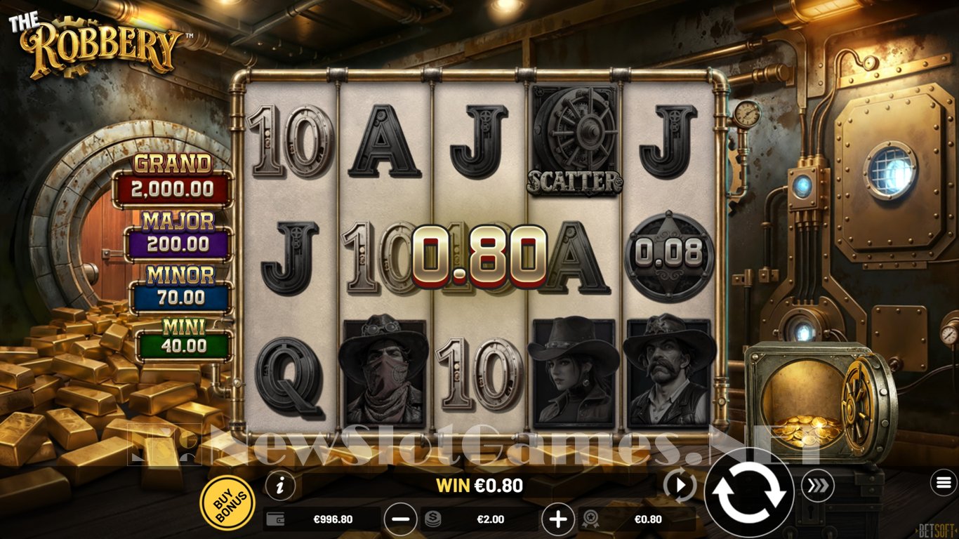 The Robbery Slot Slot Image in Demo - pic. 2