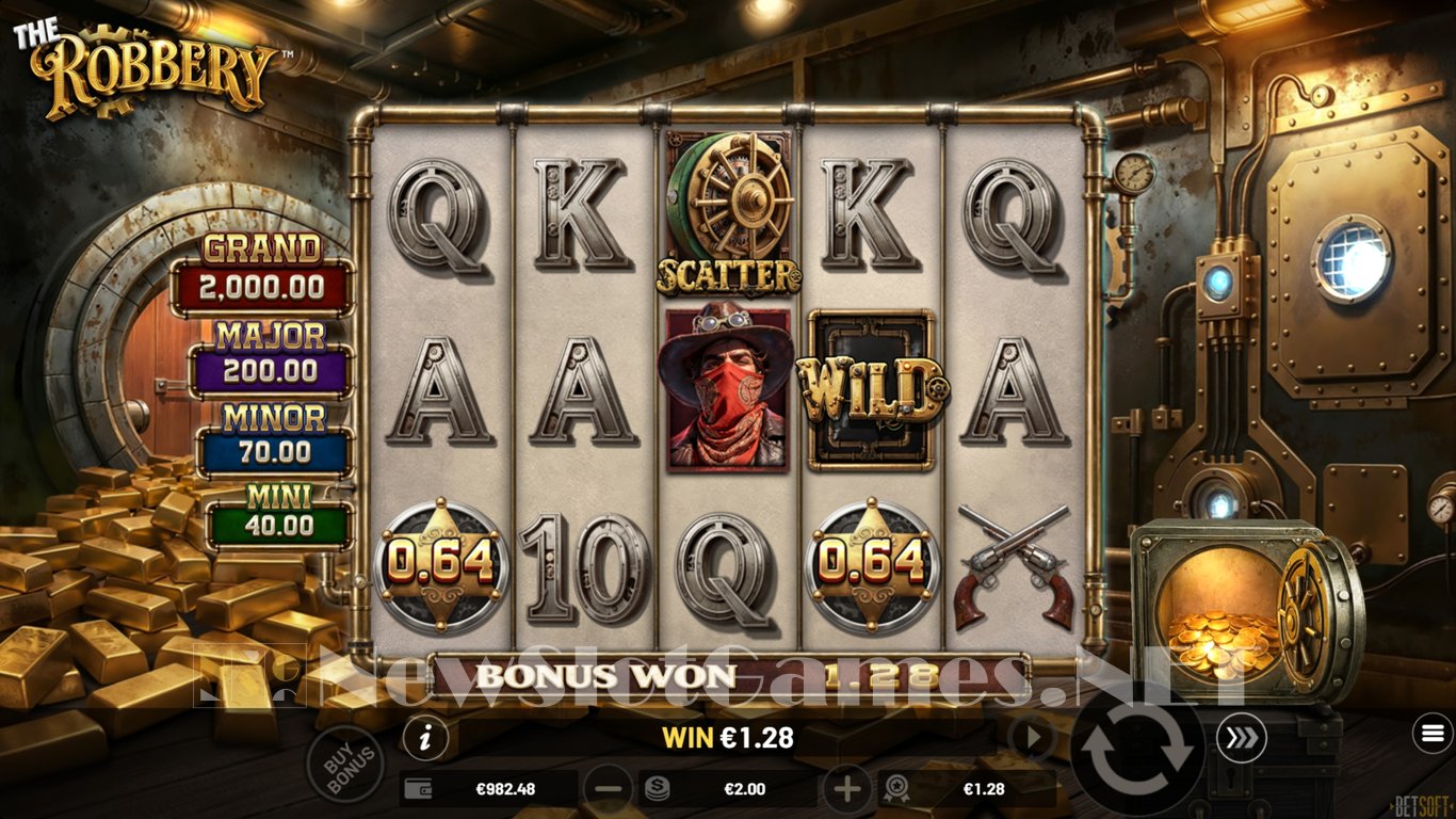 The Robbery Slot Slot Image in Demo - pic. 4