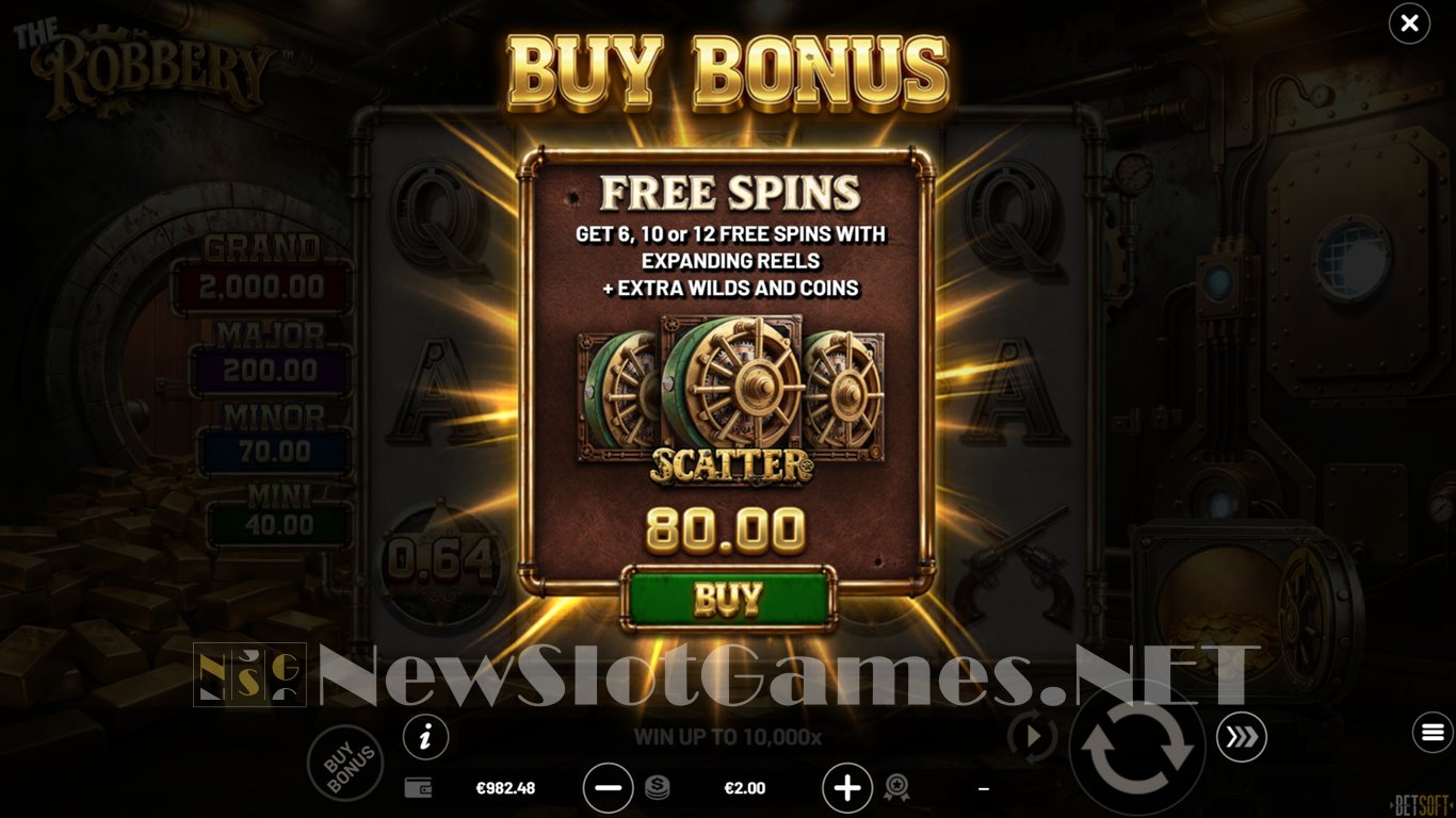 The Robbery Slot Slot Image in Demo - pic. 5