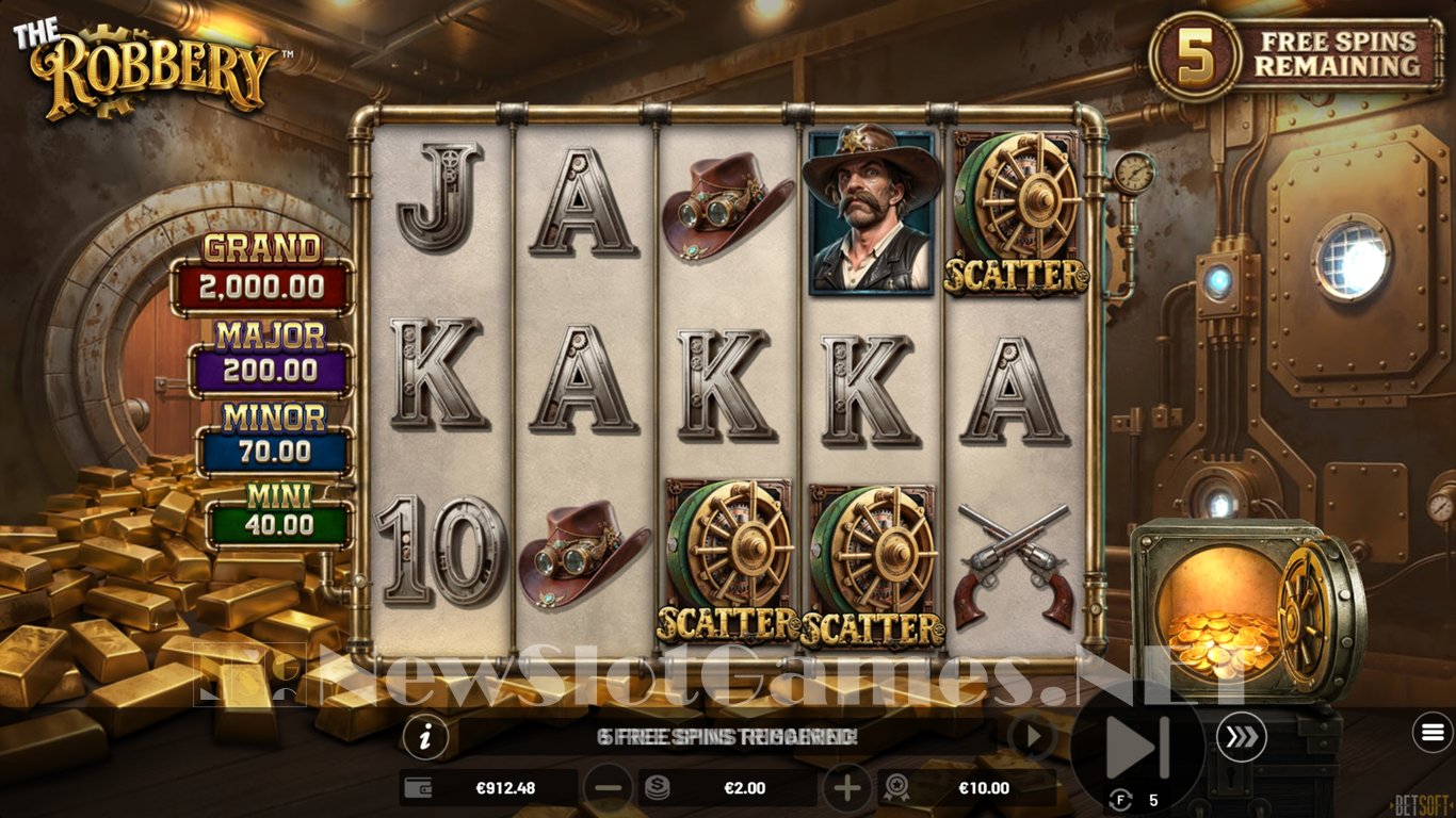 The Robbery Slot Slot Image in Demo - pic. 7