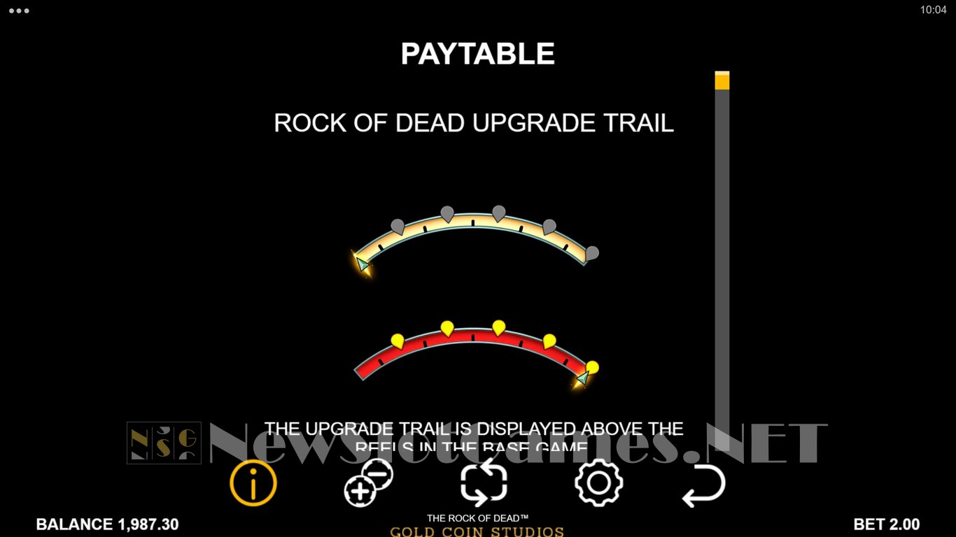 The Rock of Dead Slot Slot Image in Demo - pic. 4