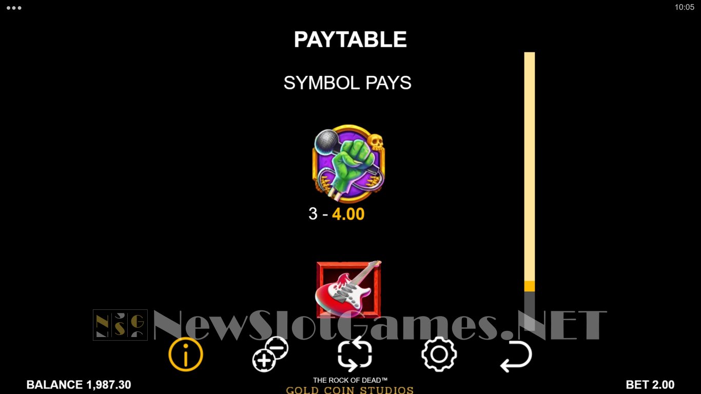 The Rock of Dead Slot Slot Image in Demo - pic. 6
