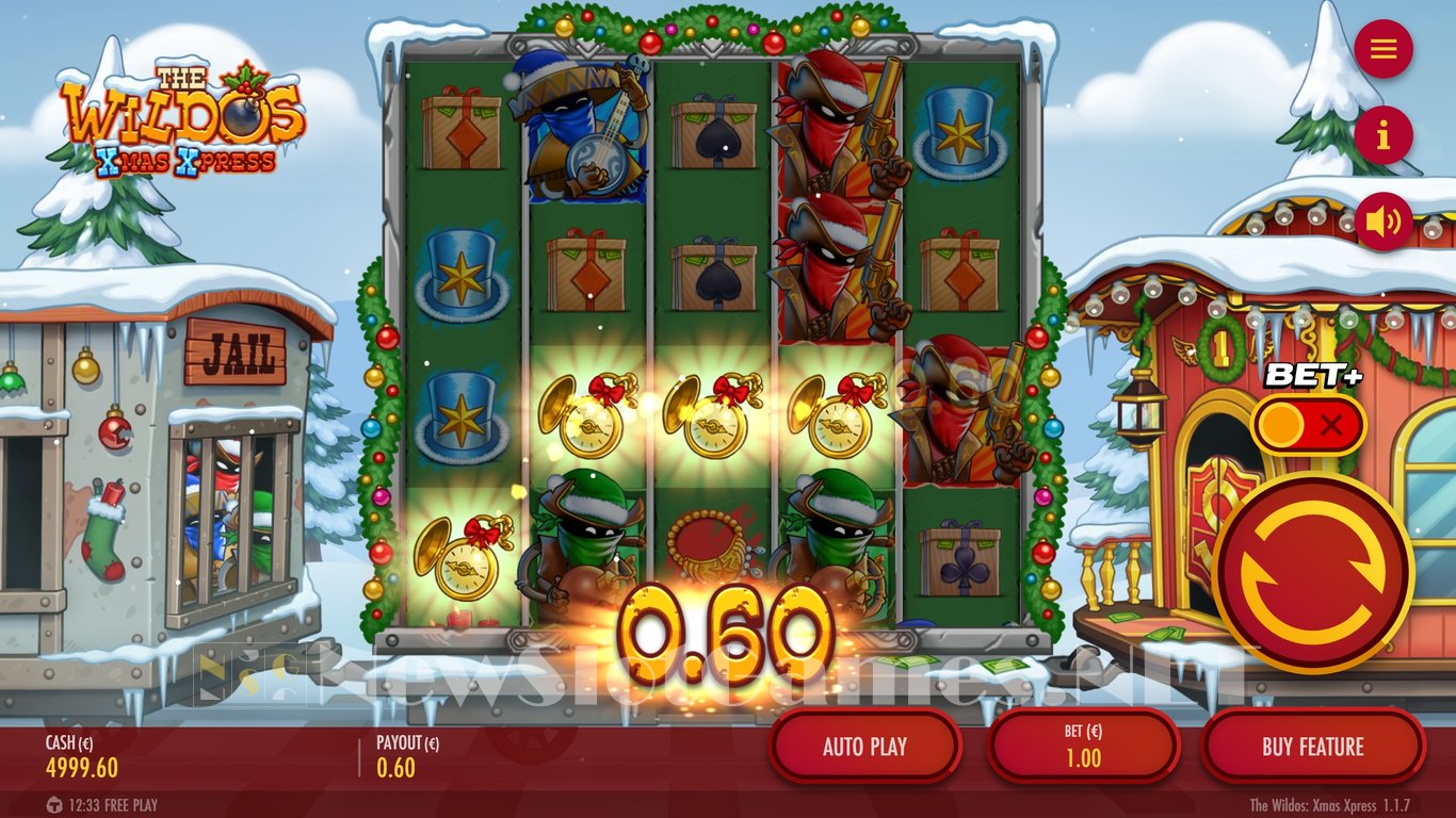 The Wildos Xmas Xpress Slot Demo Image