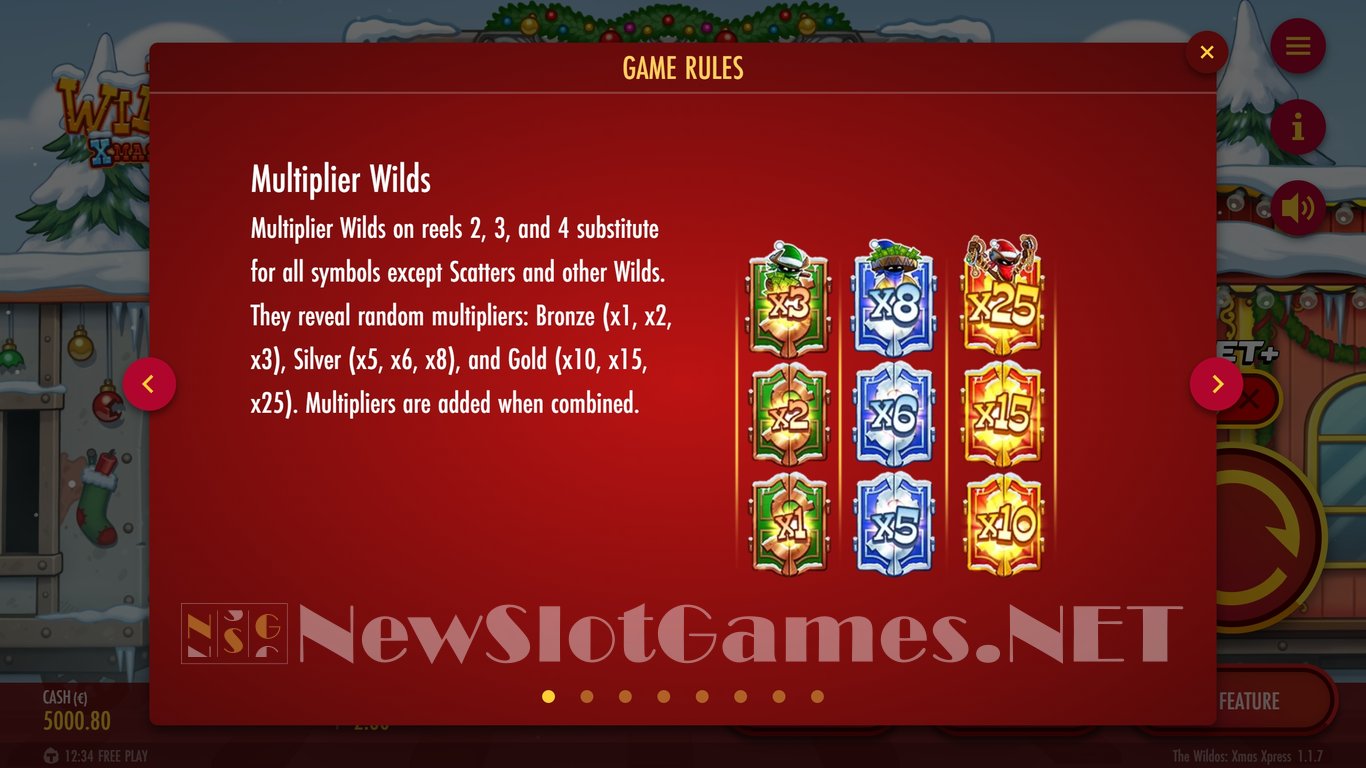 The Wildos Xmas Xpress Slot Slot Image in Demo - pic. 4