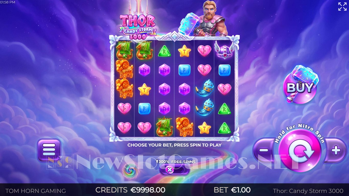 Thor Candy Storm 3000 Slot Slot Image in Demo - pic. 2